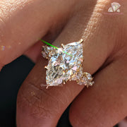 Art Deco Anniversary Gift Ring 