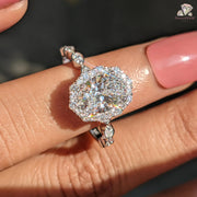 oval cut diamond ring |oval cut engagement rings |oval cut ring​
