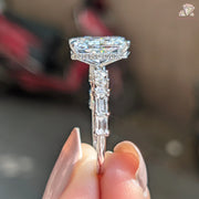 hidden halo ring | hidden halo engagement ring | hidden halo diamond ring