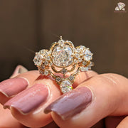 cushion cut diamond ring | cushion diamond | diamond ring