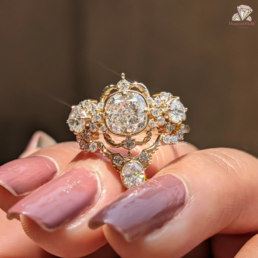cushion cut diamond ring | cushion diamond | diamond ring