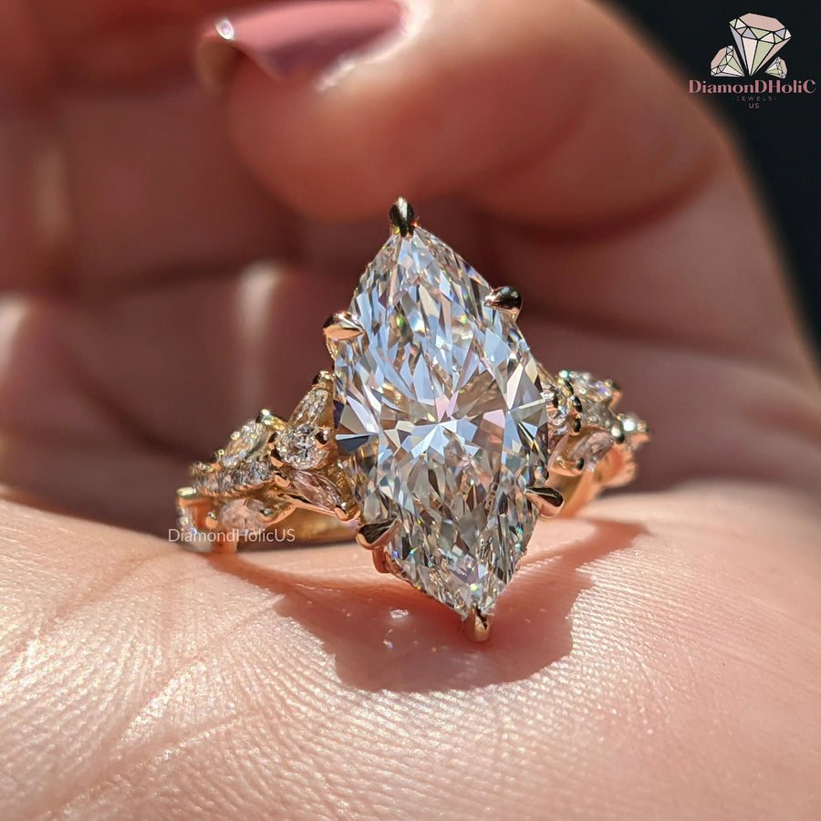 Nature Inspired Engagement Ring