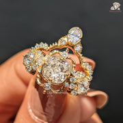 yellow gold ring | yellow gold band | yellow gold ring set 