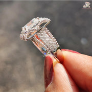 Engagement Ready | Emerald Spark | Moissanite for Her

