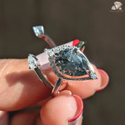 Statement Moissanite Ring