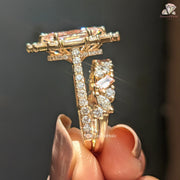 hidden halo engagement ring