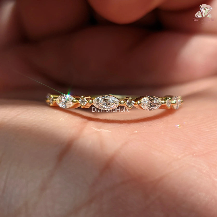 half eternity band
