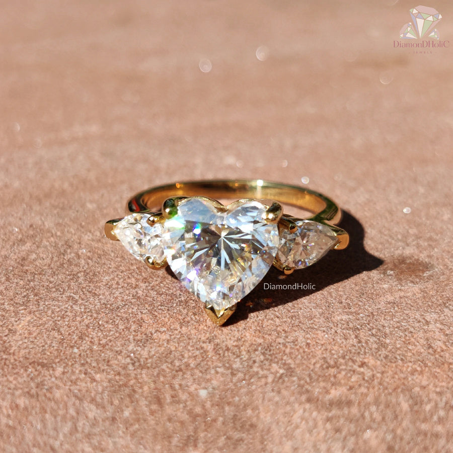gift for her ring | romantic heart jewelry | heart promise ring
