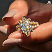 lab grown diamond ring