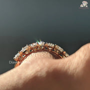 diamond stacking ring