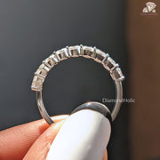 Half Eternity Wedding Band