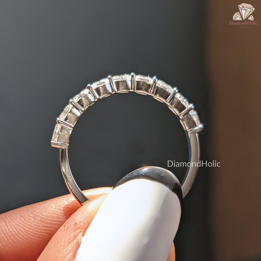 Half Eternity Wedding Band