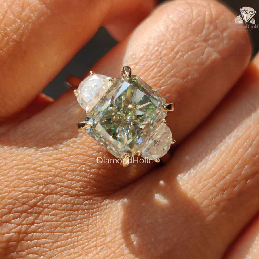 luxury moissanite ring