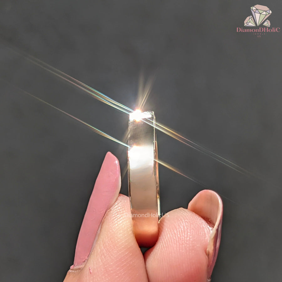 Modern Solitaire Engagement Ring