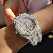 Bust Down Iced Out Watch for Men
