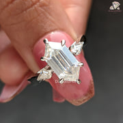 Three Stone Engagement Ring