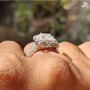 Forever Begins Here | Moissanite Light | Wedding Elegance

