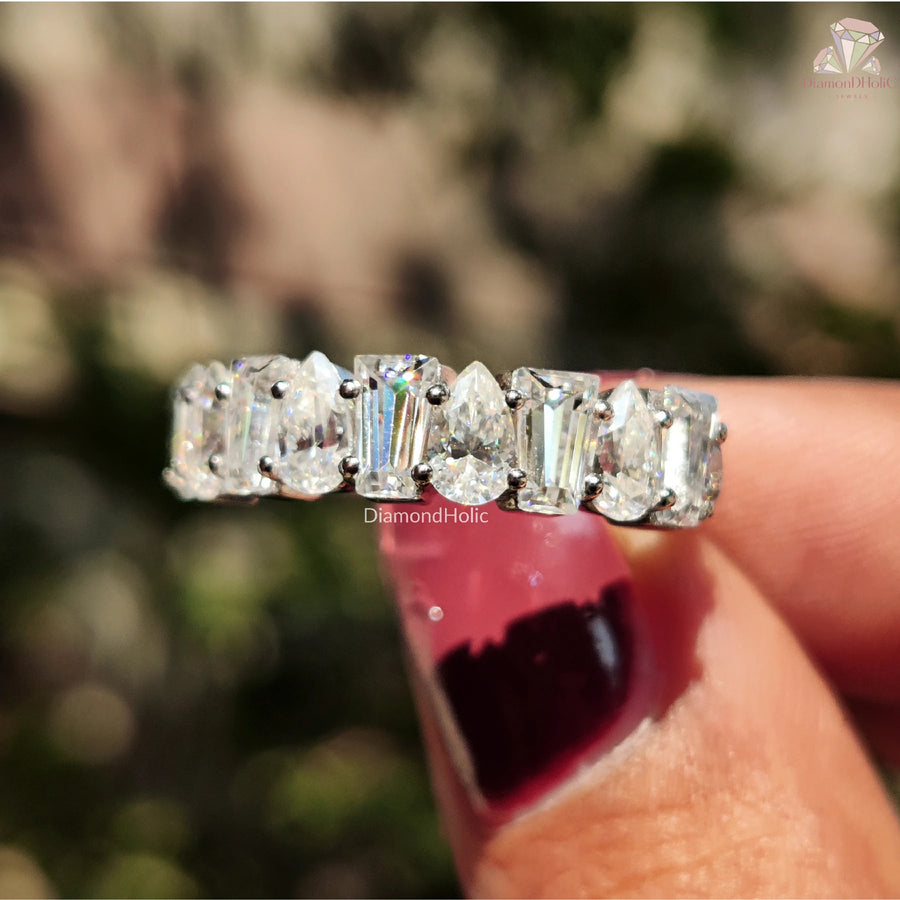 Pear Baguette Round | Stunning Gold Ring | For Her Heart

