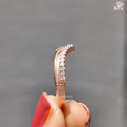 Minimalist Diamond Band