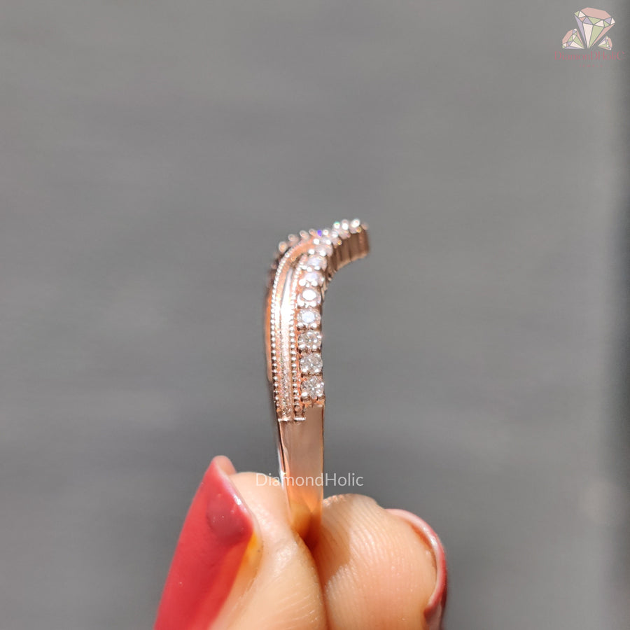 Minimalist Diamond Band
