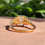 Elegant Moissanite Ring | Vintage Inspired Look | Bridal Perfection

