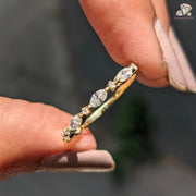 yellow gold band