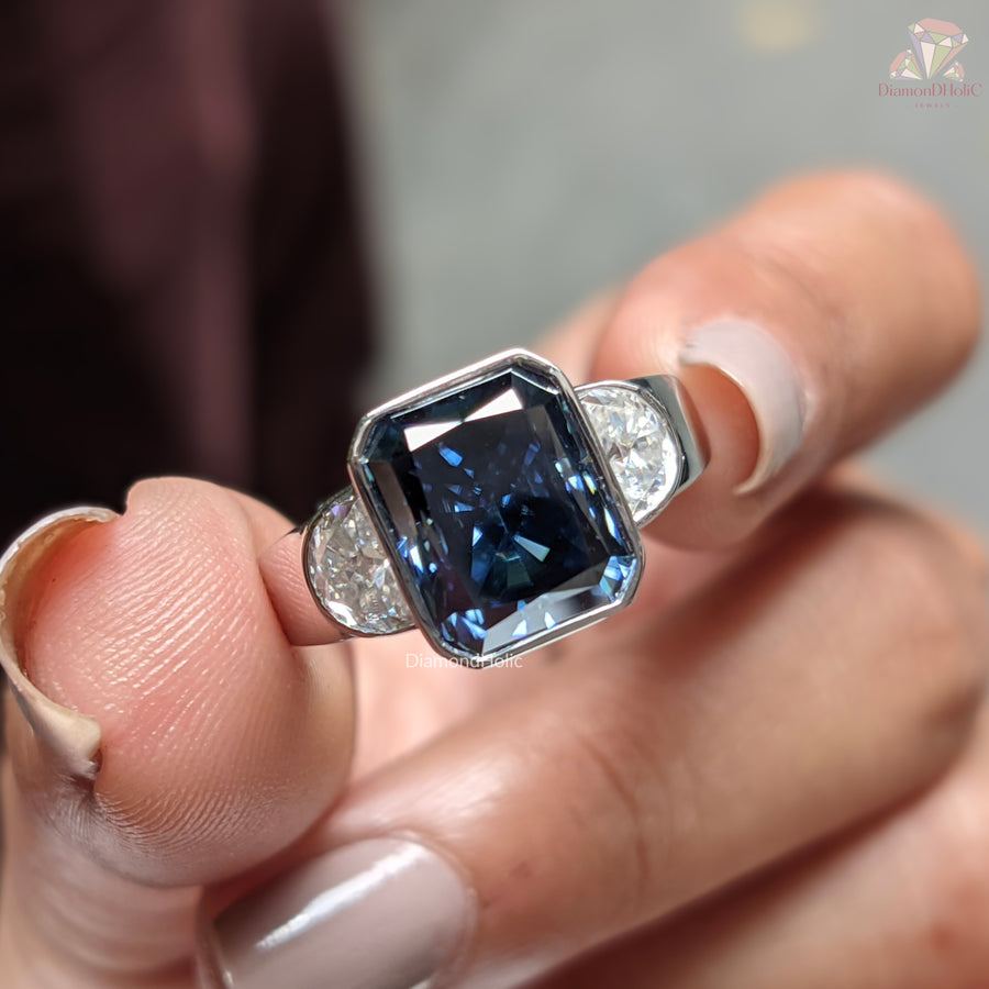 Straight Shank Engagement Ring