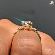 simple diamond engagement rings​