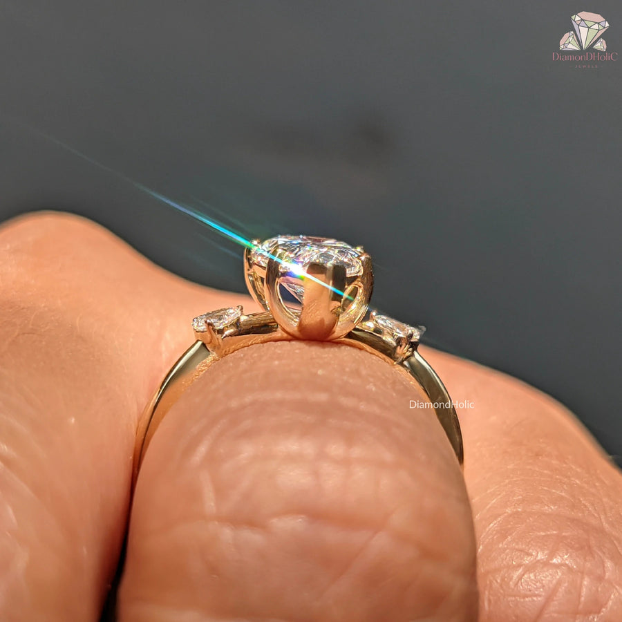 simple diamond engagement rings​