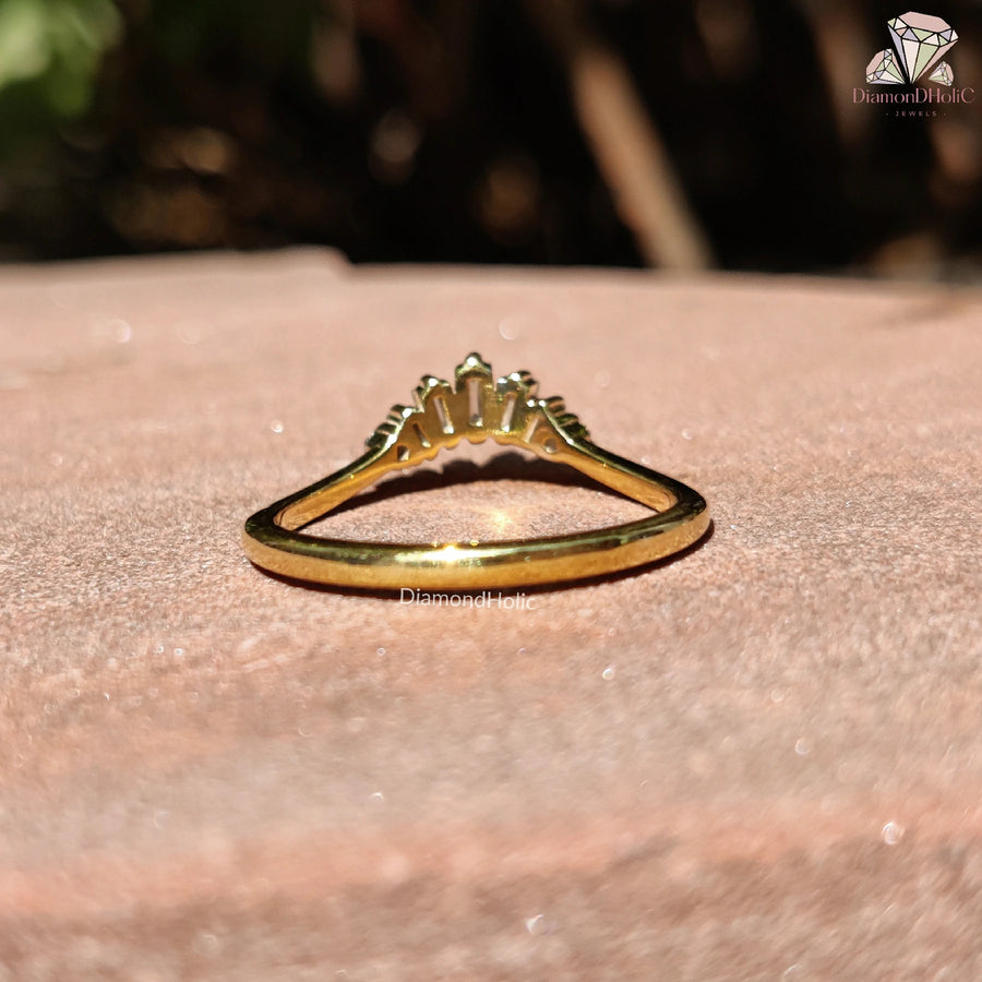 dainty engagement ring | moissanite ring for her | moissanite gift ring
