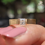 Princess Cut Lab Grown Diamond Ring