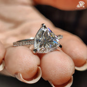 Unique Moissanite Ring
