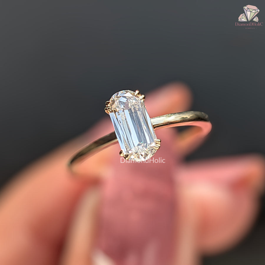 Oval Cut Lab Grown Diamond Ring