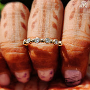 eternity band | stacking moissanite | moissanite stacking

