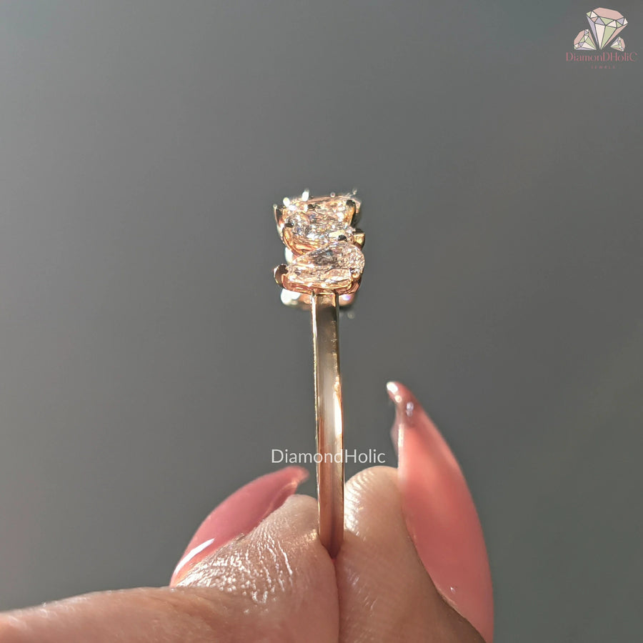 delicate diamond band