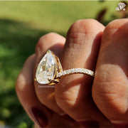 Moissanite Engagement Gift 