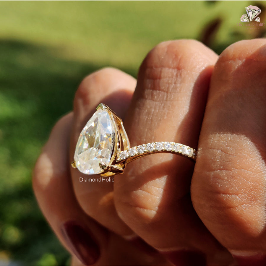 Moissanite Engagement Gift 