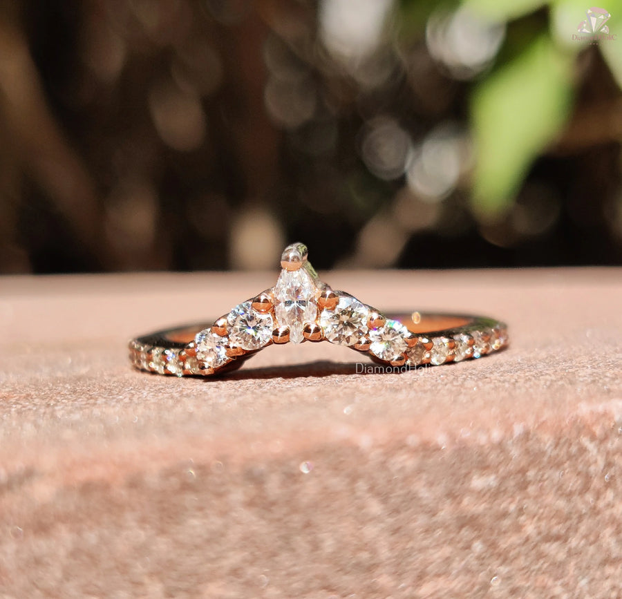 Stackable Sparkle | Unique Love Ring | Wedding Band Magic

