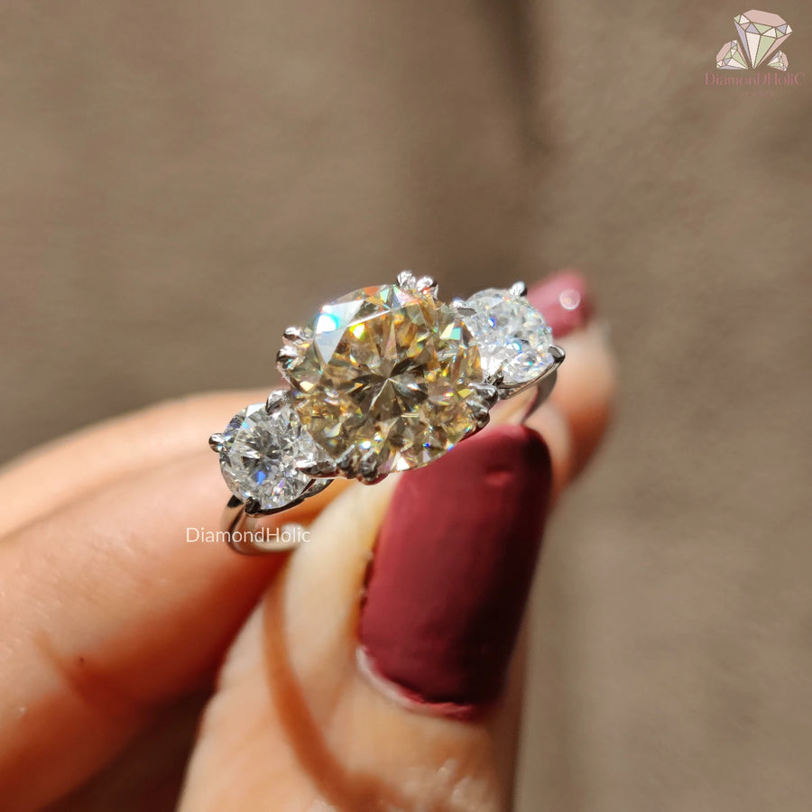 Affordable luxury moissanite rings
