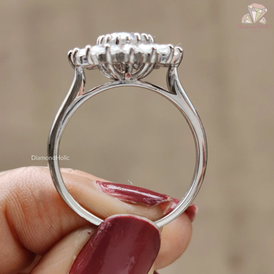Unique moissanite rings
