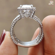 Timeless Moissanite Engagement Ring
