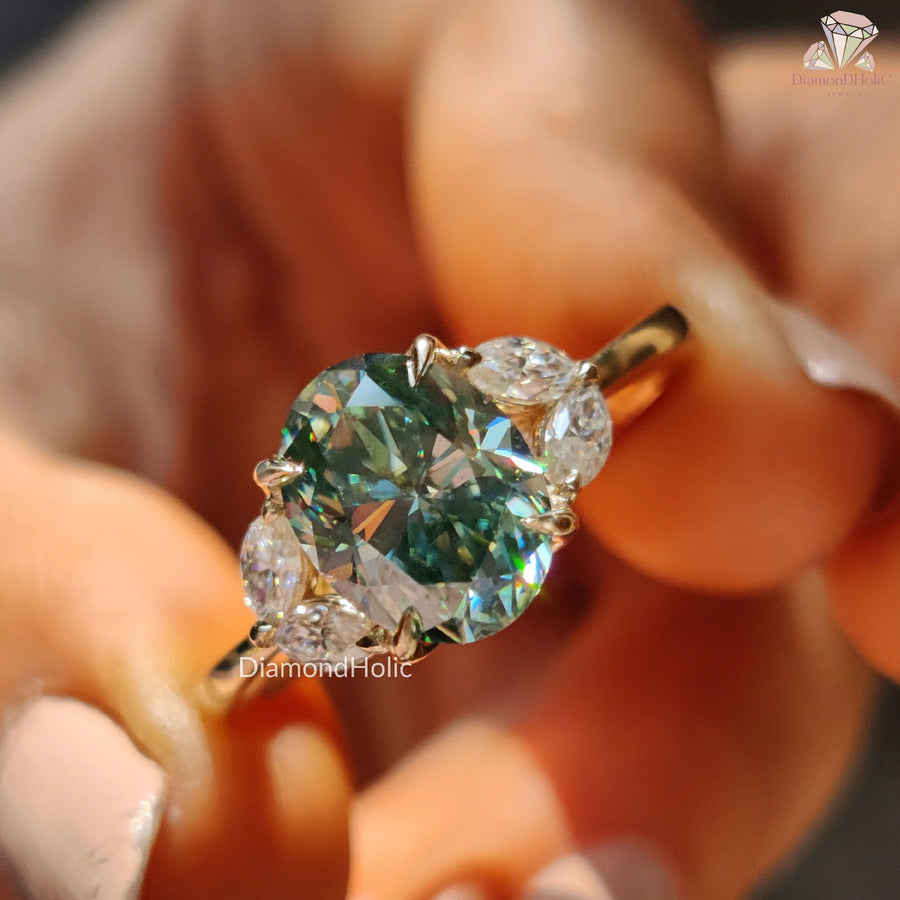 eco friendly wedding ring | nature lover ring | gemstone proposal ring
