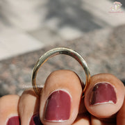 Moissanite Statement Ring | Unique Handmade Moissanite Band | Classic Women’s Moissanite Ring 