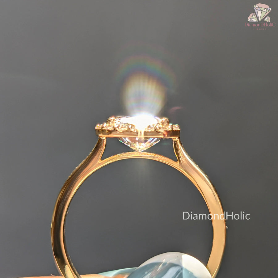 modern radiant diamond | white gold radiant ring | lab bridal jewelry
