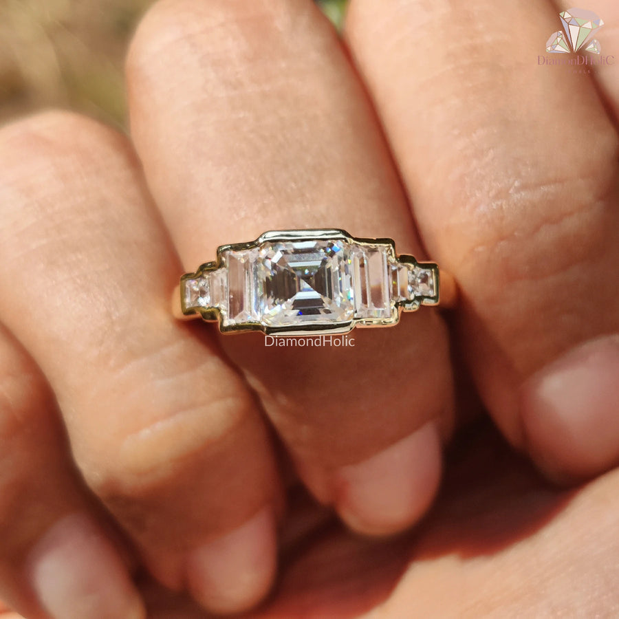 Radiant Cut Style | Carre Sparkle Design | Modern Luxury

