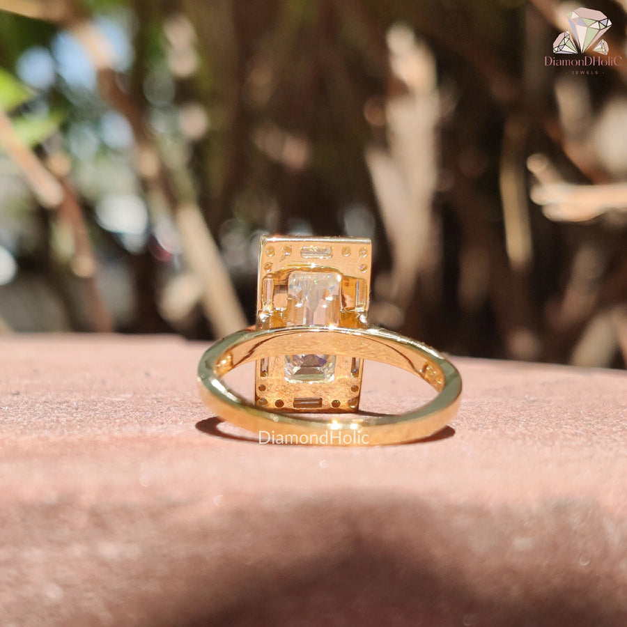 Delicate Beauty Design | Emerald Cut Chic | Baguette Detail Love

