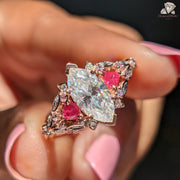 Marquise Moissanite Ring