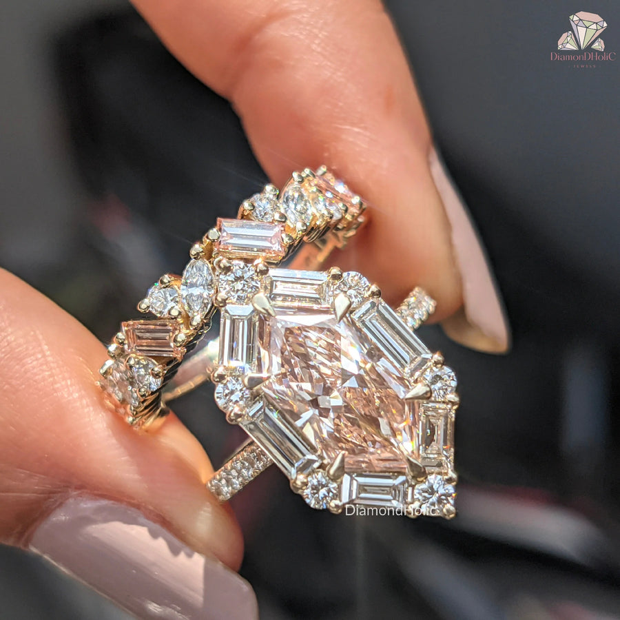 lab grown engagement ring
