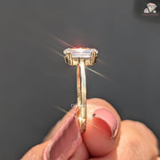 Straight Shank Solitaire Ring