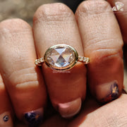 Moissanite engagement ring for her
